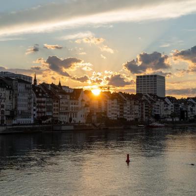 Mittlere Brücke, Basel, Schweiz