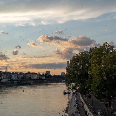 Mittlere Brücke, Basel, Schweiz